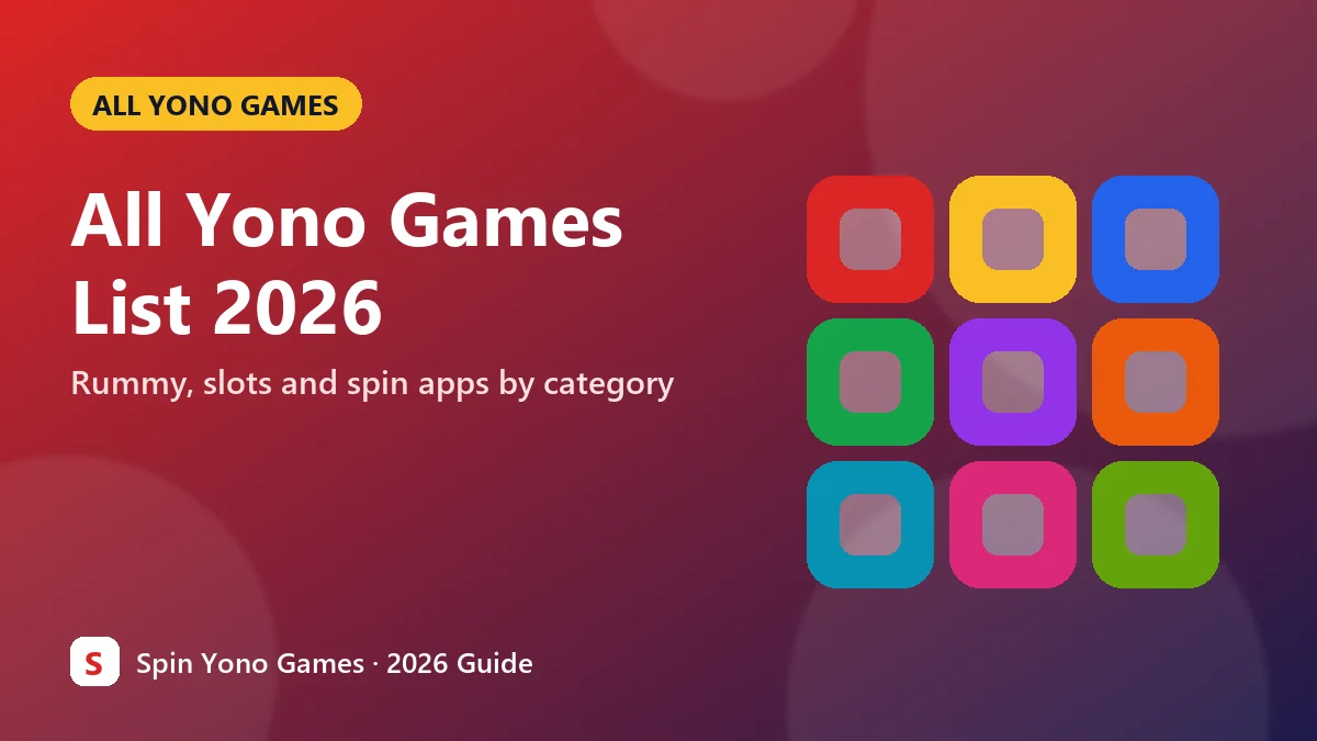 Best Yono games 2026 grouped by category