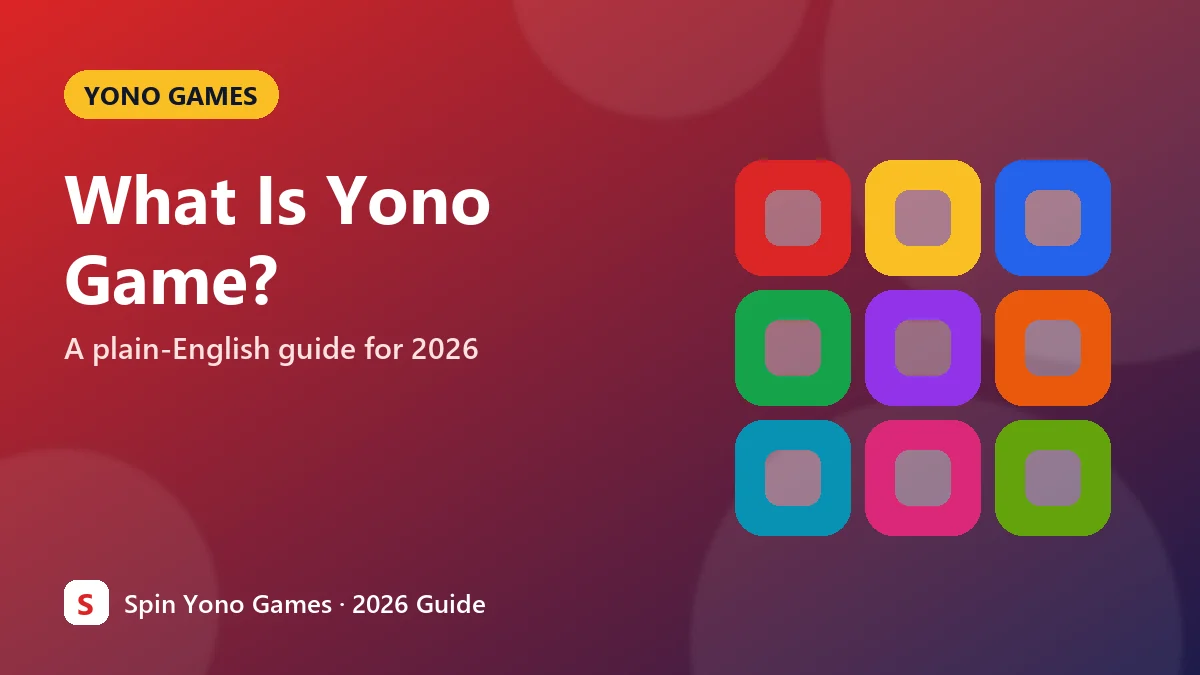 What is Yono game: beginner guide for 2026