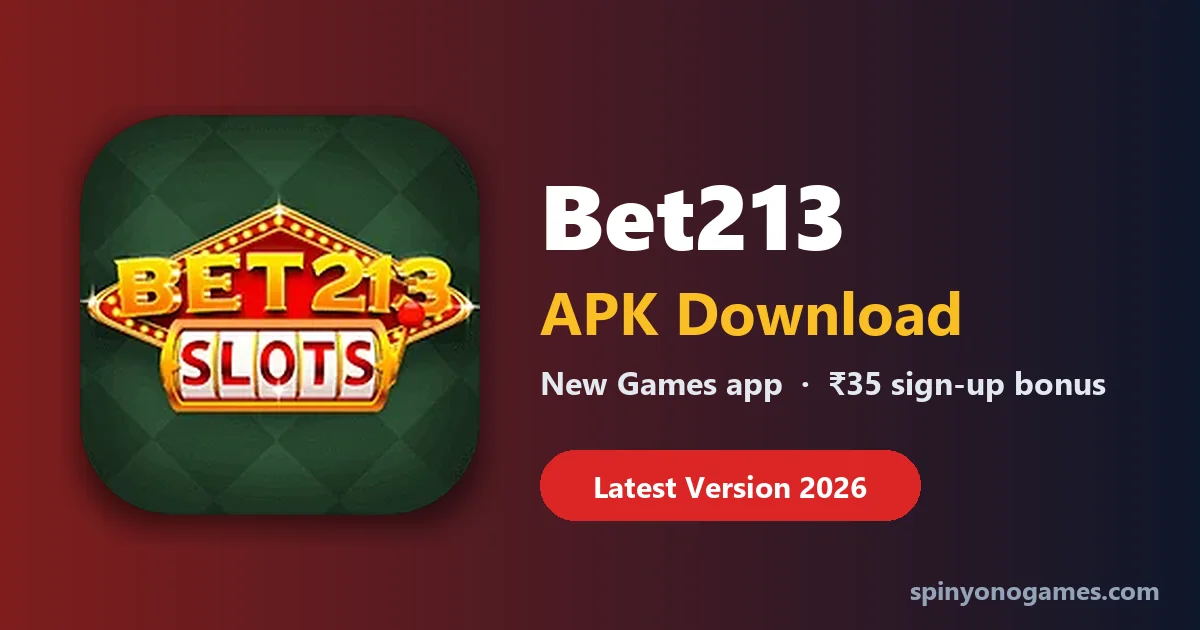 Bet213 APK download – Bet213 new games app