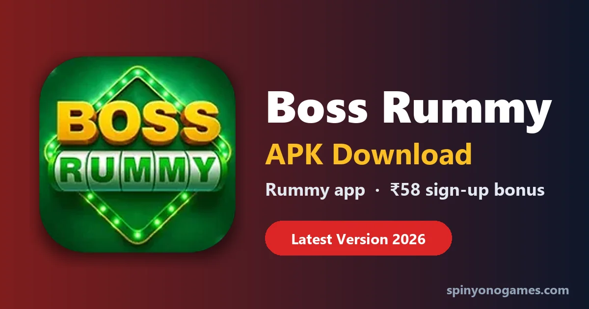 Boss Rummy APK download – Boss Rummy rummy app