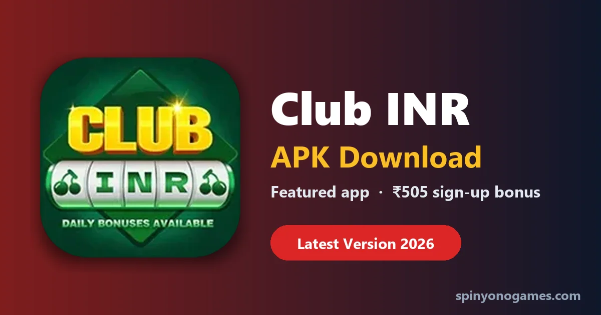 Club INR APK download – Club INR featured app