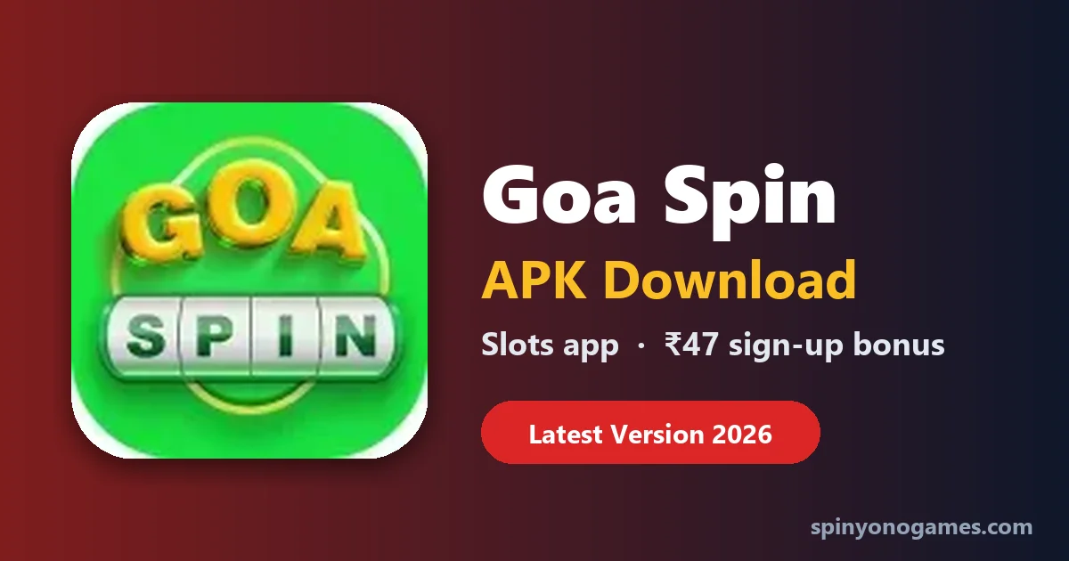 Goa Spin APK download – Goa Spin slots app