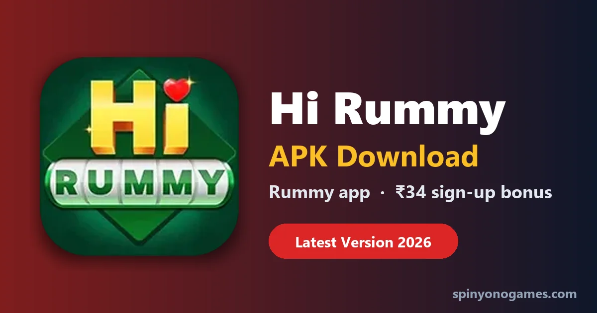 Hi Rummy APK download – Hi Rummy rummy app
