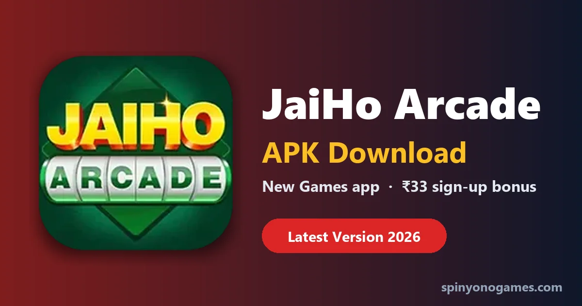 JaiHo Arcade APK download – JaiHo Arcade new games app