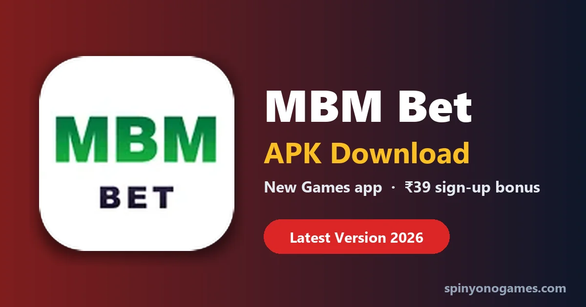 MBM Bet APK download – MBM Bet new games app