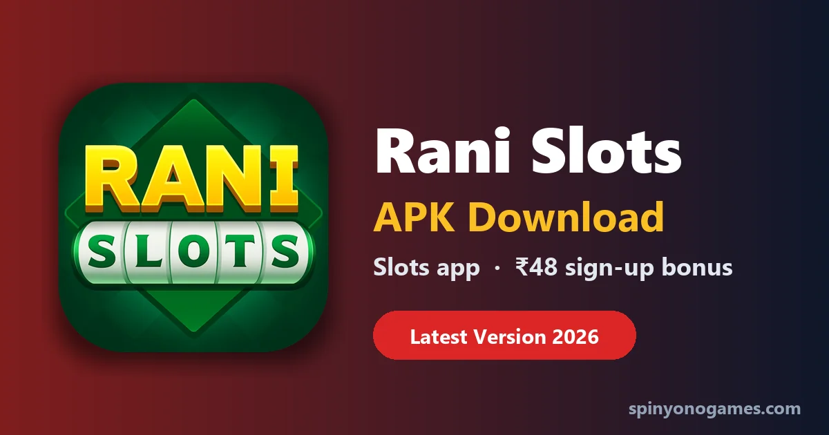 Rani Slots APK download – Rani Slots slots app