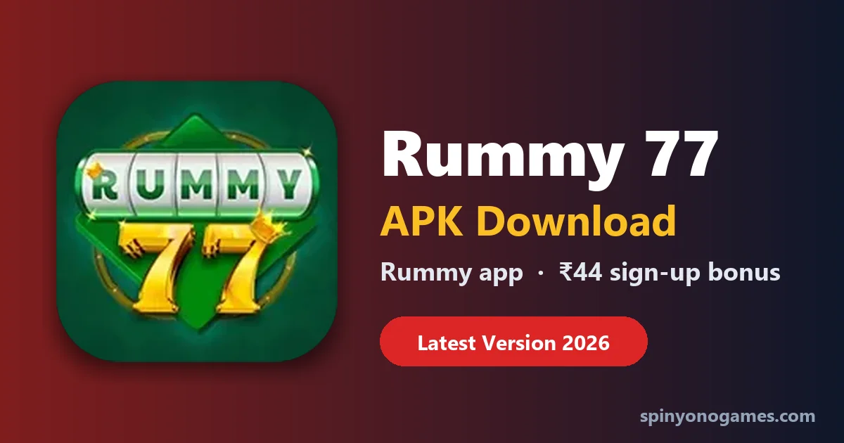 Rummy 77 APK download – Rummy 77 rummy app