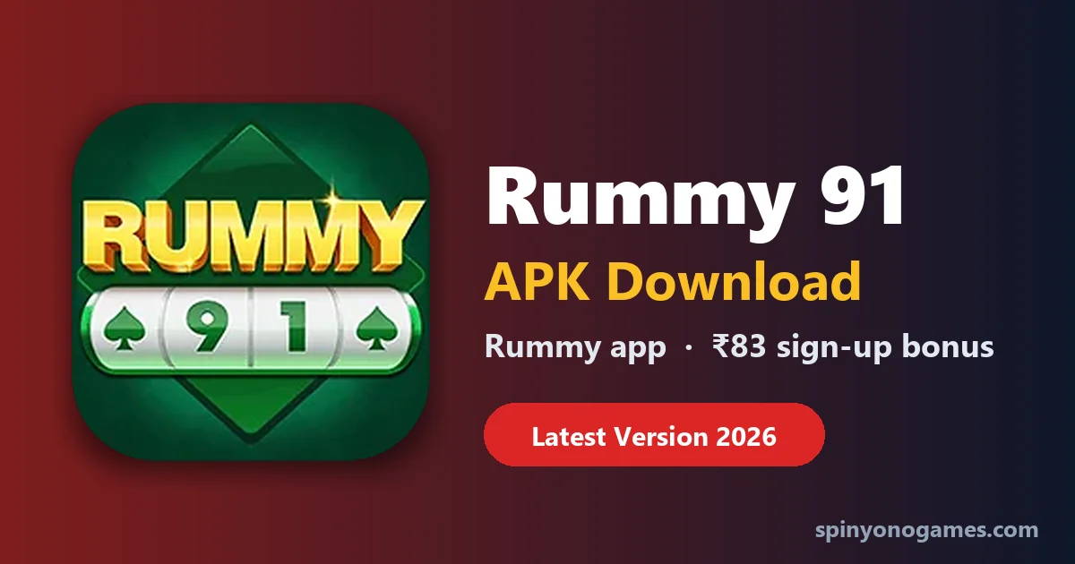 Rummy 91 APK download – Rummy 91 rummy app