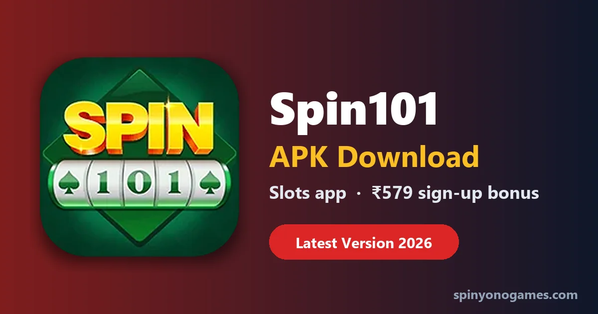 Spin101 APK download – Spin101 slots app